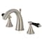 Kingston Brass KS2978PKL Duchess Widespread Bathroom Faucet W/ Brass Pop-Up, Nickel KS2978PKL - alternate 1
